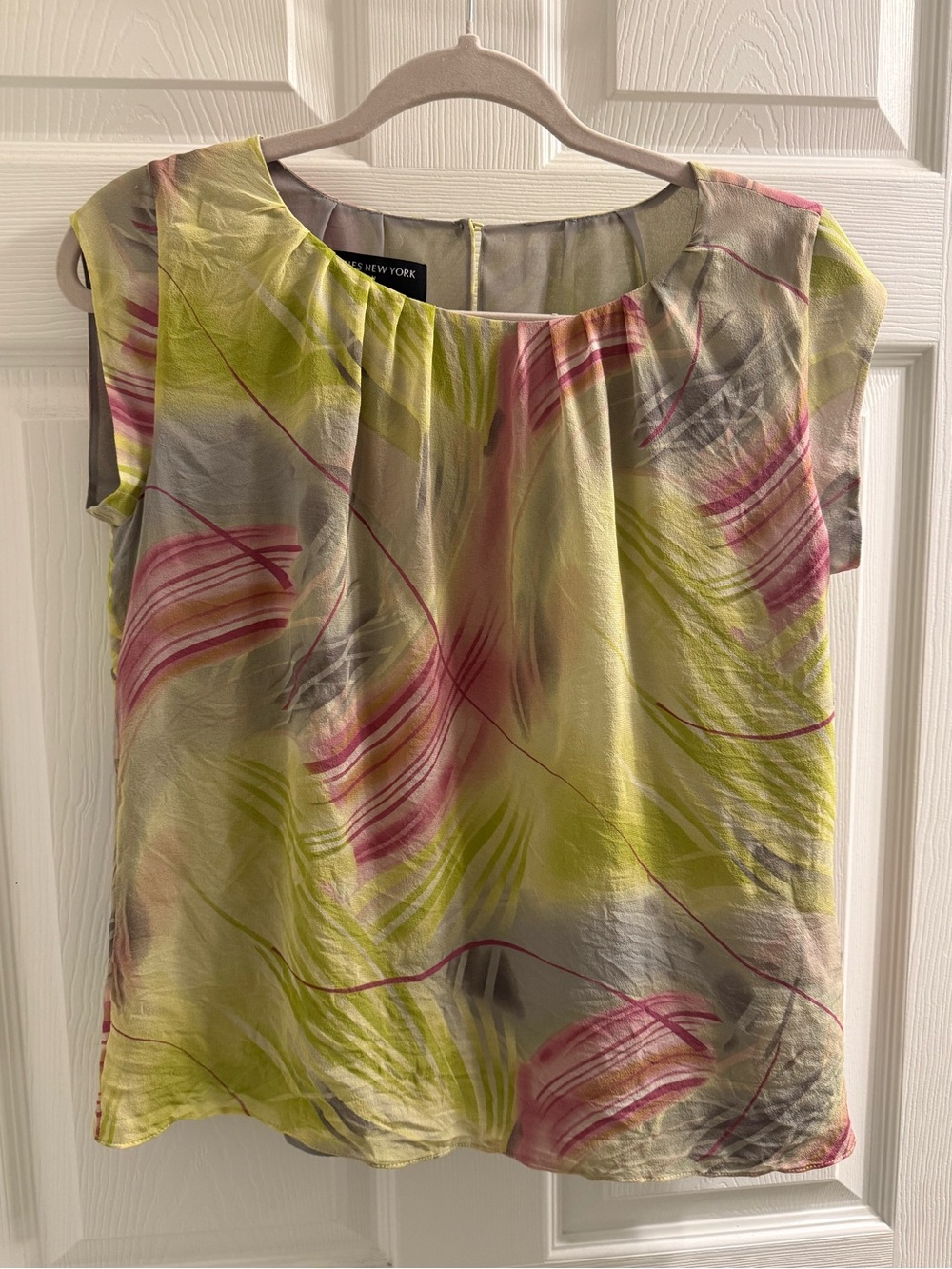 Jones New York 100% Silk Blouse